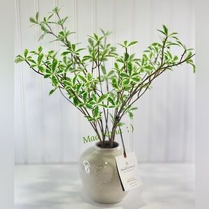 Hearth & Hand with Magnolia 17in faux plant in ceramic vase NWT